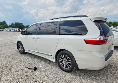 2019 Toyota Sienna Xle 8-passenger, daño Granizo, Copart lote 55592236, foto 2 de 13
