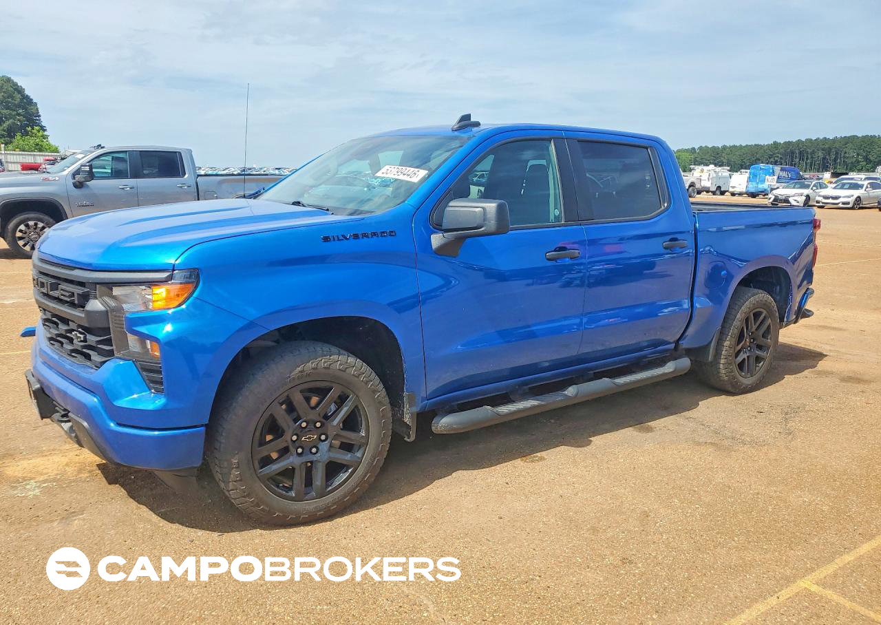 2023 Chevrolet Silverado K1500 Custom, uszkodzenie: Przód, Copart lot 53799446