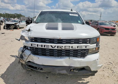 2022 Chevrolet Silverado Ltd C1500 Custom, Front End damage, Copart lot 47538786, photo 5 of 12