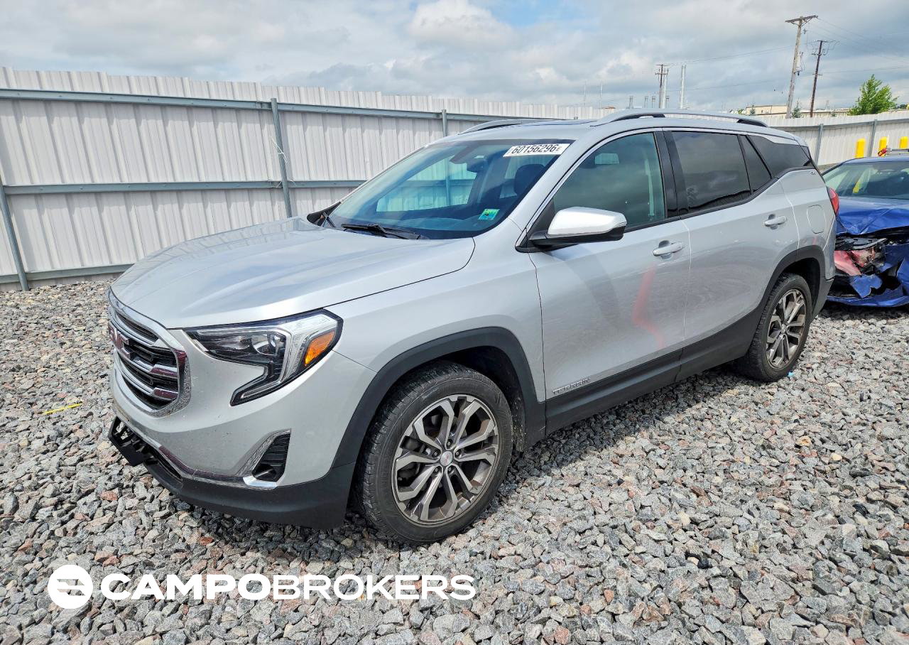 2019 Gmc Terrain Slt, пошкодження: Днище, Copart лот 60156296