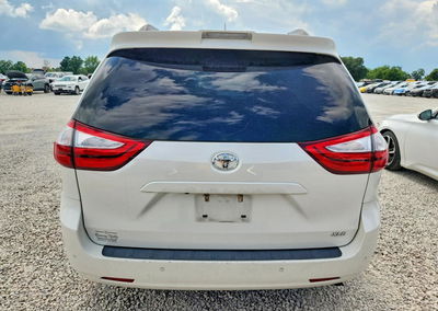 2019 Toyota Sienna Xle 8-passenger, daño Granizo, Copart lote 55592236, foto 6 de 13