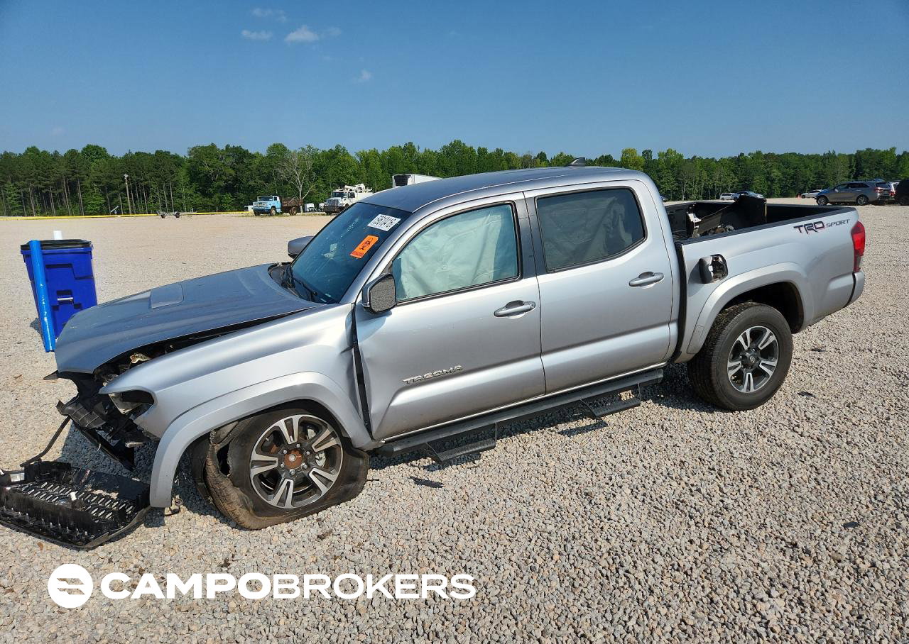 2019 Toyota Tacoma Trd Sport, Front End damage, Copart lot 59610416