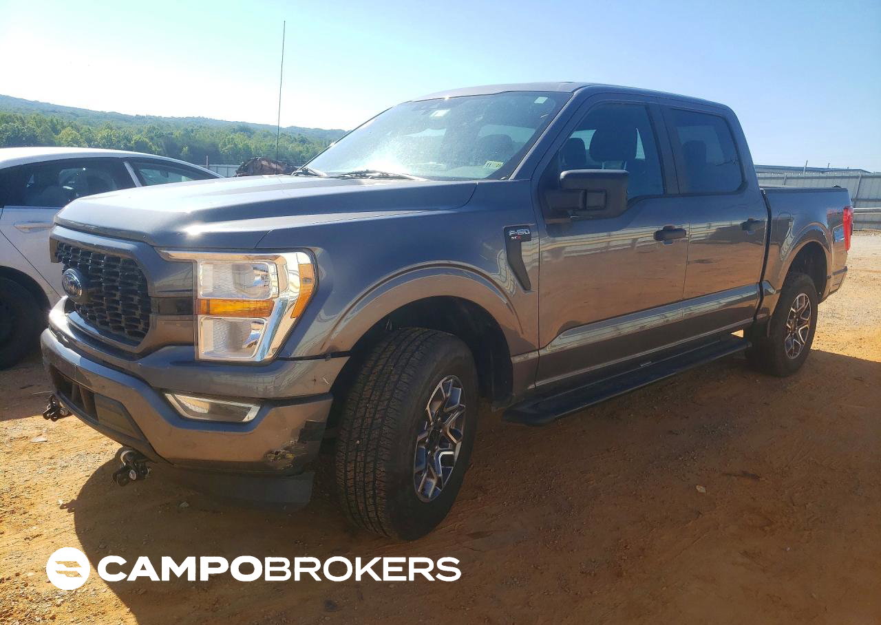 2021 Ford F150 Supercrew, daño Mecánico, Copart lote 56167016