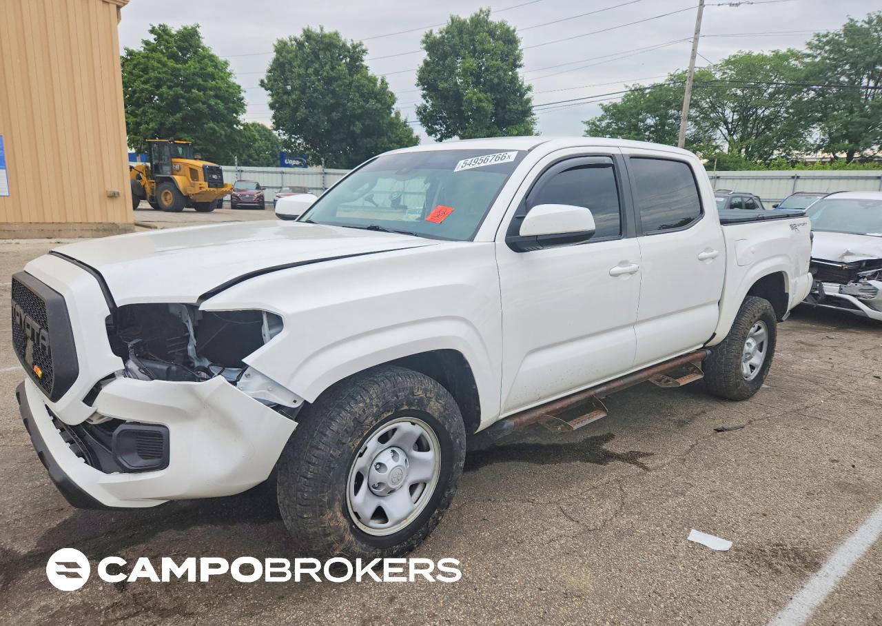 2023 Toyota Tacoma Sr, daño Frontal, Copart lote 54956766