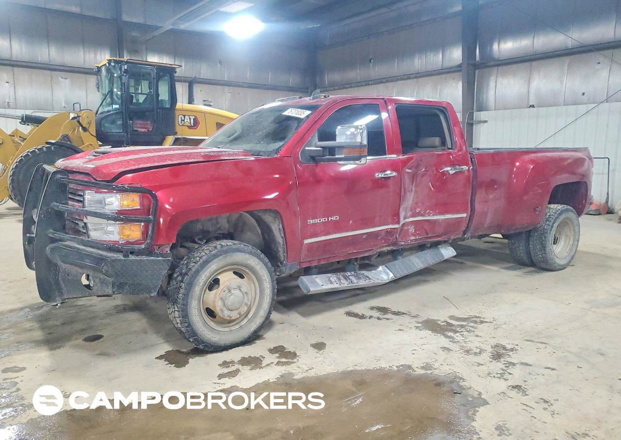 2019 Chevrolet Silverado K3500 Ltz, uszkodzenie: Bok, Copart lot 76731035