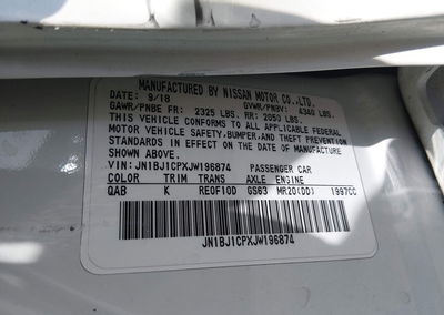 2018 Nissan Rogue Sport Sl, uszkodzenie: Lewy bok, Iaai lot 45240801, zdjęcie 9 z 17