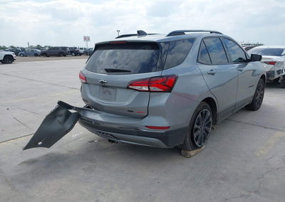 2023 Chevrolet Equinox Awd Rs, Left Rear damage, Iaai lot 44876927, photo 4 of 16