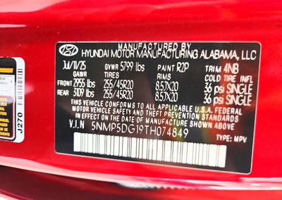 2026 Hyundai Santa Fe Calligraphy, uszkodzenie: Rozszabrowany, Copart lot 56435366, zdjęcie 13 z 13