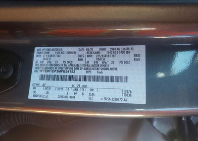 2021 Ford F150 Supercrew, daño Mecánico, Copart lote 56167016, foto 12 de 12