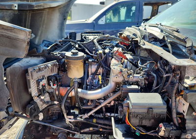 2022 Chevrolet Silverado Medium Duty, Burn - Engine damage, Copart lot 61020306, photo 11 of 13