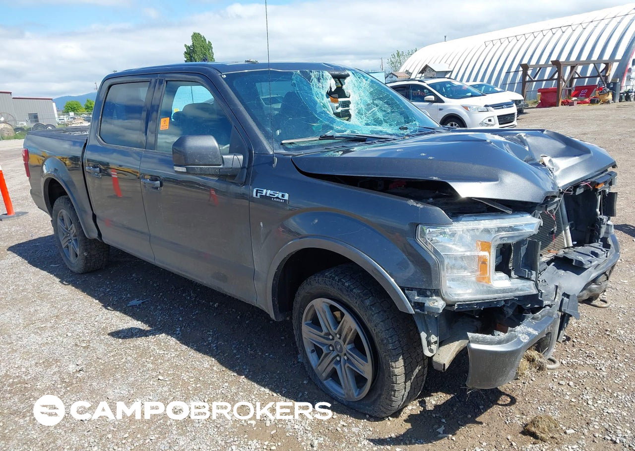 2020 Ford F-150 Lariat, Rollover damage, Iaai lot 45168460