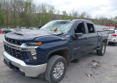 2021 Chevrolet Silverado 3500hd 4wd  Standard Bed Lt, пошкодження: Перекидання, Iaai лот 44820716, фото 2 з 18