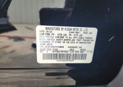 2023 Nissan Ariya Evolve+ E-4orce, uszkodzenie: Przód, Copart lot 59961146, zdjęcie 13 z 15