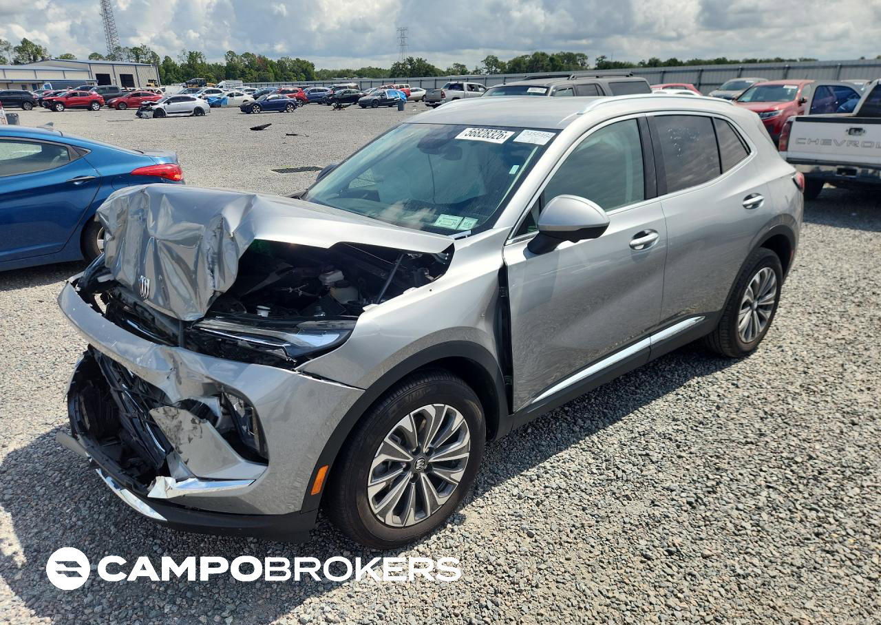 2024 Buick Envision Preferred, daño Frontal, Copart lote 56828326