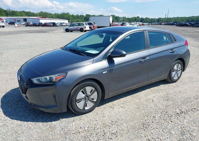 2019 Hyundai Ioniq Hybrid Blue, daño Normal Wear & Tear, Iaai lote 45423357, foto 2 de 21