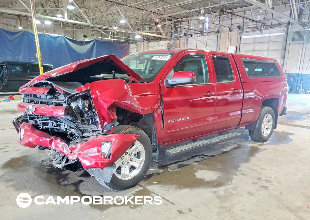 2019 Chevrolet Silverado Ld K1500 Lt, Front End damage, Copart lot 54902536