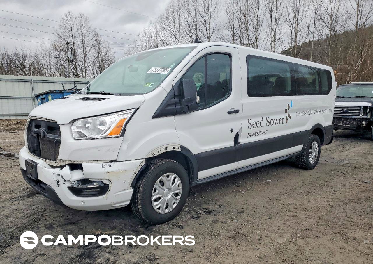 2021 Ford Transit T-350, uszkodzenie: Przód, Copart lot 73217205
