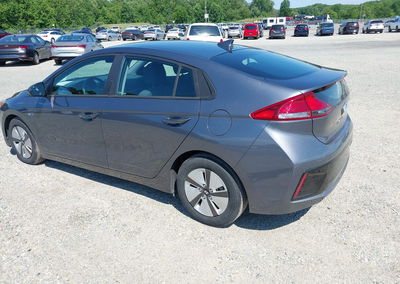 2019 Hyundai Ioniq Hybrid Blue, daño Normal Wear & Tear, Iaai lote 45423357, foto 3 de 21