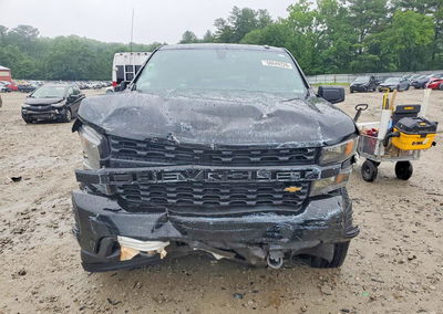 2022 Chevrolet Silverado Ltd K1500 Custom, Front End damage, Copart lot 58649226, photo 5 of 12
