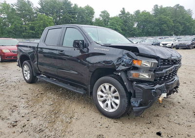 2022 Chevrolet Silverado Ltd K1500 Custom, Front End damage, Copart lot 58649226, photo 4 of 12