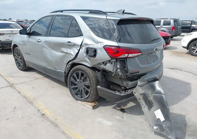2023 Chevrolet Equinox Awd Rs, Left Rear damage, Iaai lot 44876927, photo 6 of 16