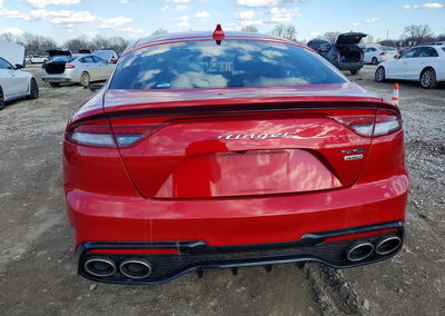2022 Kia Stinger Gt-line, uszkodzenie: Przód, Copart lot 78803705, zdjęcie 6 z 12