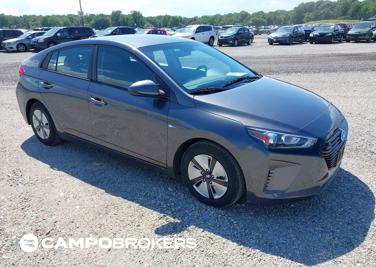 2019 Hyundai Ioniq Hybrid Blue, daño Normal Wear & Tear, Iaai lote 45423357