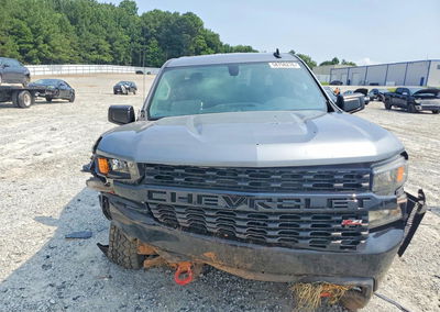2020 Chevrolet Silverado K1500 Trail Boss Custom, daño Frontal, Copart lote 58756276, foto 5 de 12