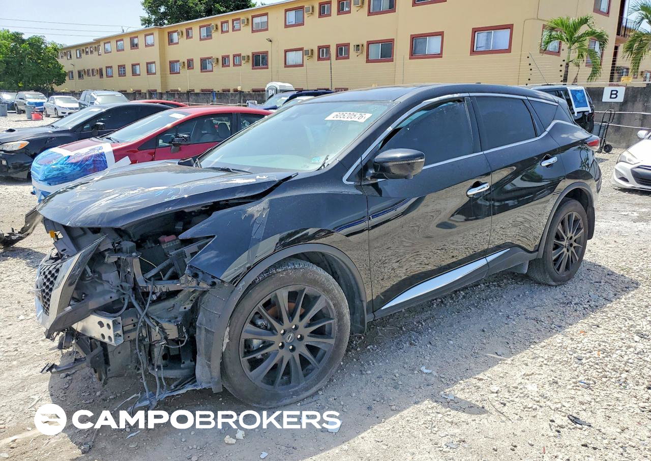 2024 Nissan Murano Sl, uszkodzenie: Przód, Copart lot 60520576