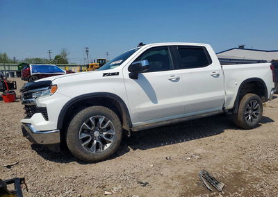 2024 Chevrolet Silverado K1500 Lt, daño Frontal, Copart lote 53732856