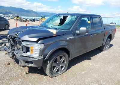 2020 Ford F-150 Lariat, Rollover damage, Iaai lot 45168460, photo 2 of 16