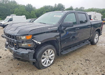 2022 Chevrolet Silverado Ltd K1500 Custom, Front End damage, Copart lot 58649226