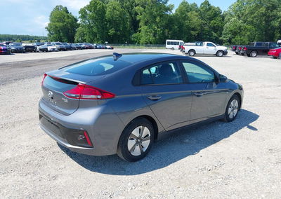 2019 Hyundai Ioniq Hybrid Blue, daño Normal Wear & Tear, Iaai lote 45423357, foto 4 de 21