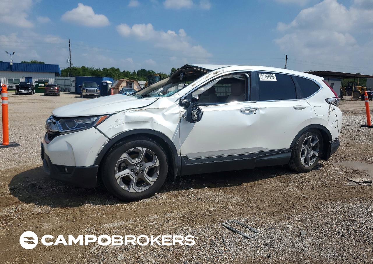 2019 Honda Cr-v Exl, uszkodzenie: Przód, Copart lot 57407096
