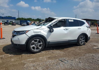 2019 Honda Cr-v Exl, daño Frontal, Copart lote 57407096