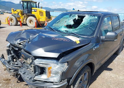2020 Ford F-150 Lariat, Rollover damage, Iaai lot 45168460, photo 6 of 16