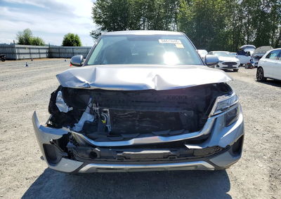 2021 Kia Seltos Lx, Front End damage, Copart lot 54475046, photo 5 of 16
