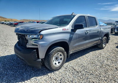 2021 Chevrolet Silverado K1500 Rst, Front End damage, Copart lot 54009706