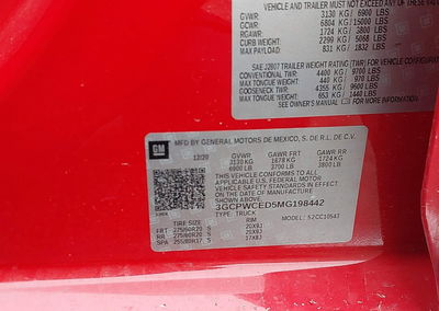 2021 Chevrolet Silverado 1500 2wd  Short Bed Lt, Front End damage, Iaai lot 44627952, photo 9 of 17