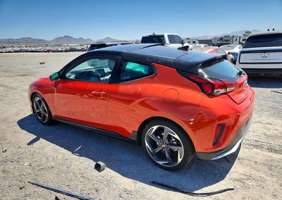 2019 Hyundai Veloster Turbo Ultimate, daño Lateral, Copart lote 56174466, foto 2 de 12
