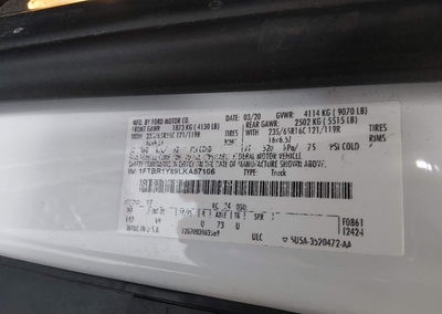 2020 Ford Transit-250, daño Trasero, Iaai lote 45494585, foto 9 de 16