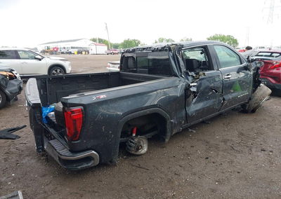 2021 Gmc Sierra 1500 4wd  Short Box Slt, Rollover damage, Iaai lot 44991237, photo 4 of 16