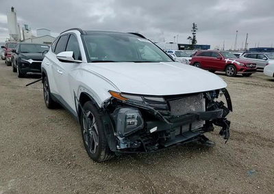 2022 Hyundai Tucson Limited, daño Frontal, Copart lote 48790576, foto 14 de 15