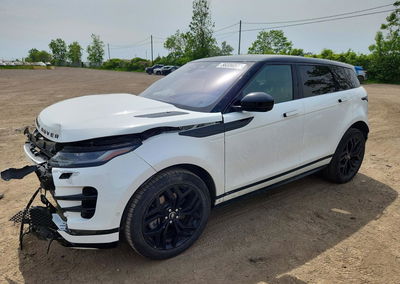 2021 Land Rover Range Rover Evoque R-dynamic Se, Front End damage, Copart lot 56334376