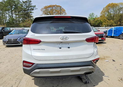 2019 Hyundai Santa Fe Se, uszkodzenie: Tył, Copart lot 50242306, zdjęcie 6 z 15