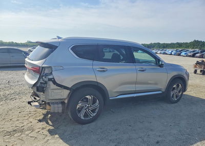 2022 Hyundai Santa Fe Sel, daño Trasero, Copart lote 60407356, foto 3 de 13