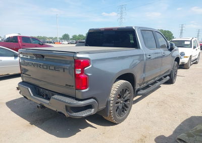 2021 Chevrolet Silverado 1500 Rst, daño Frontal, Iaai lote 45257278, foto 4 de 17