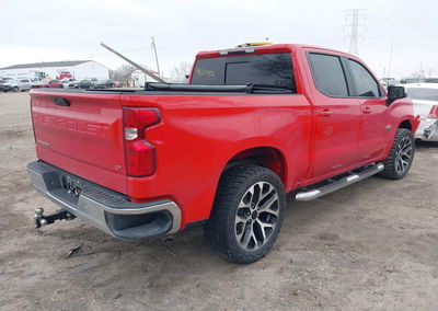 2021 Chevrolet Silverado 1500 2wd  Short Bed Lt, Front End damage, Iaai lot 44627952, photo 4 of 17