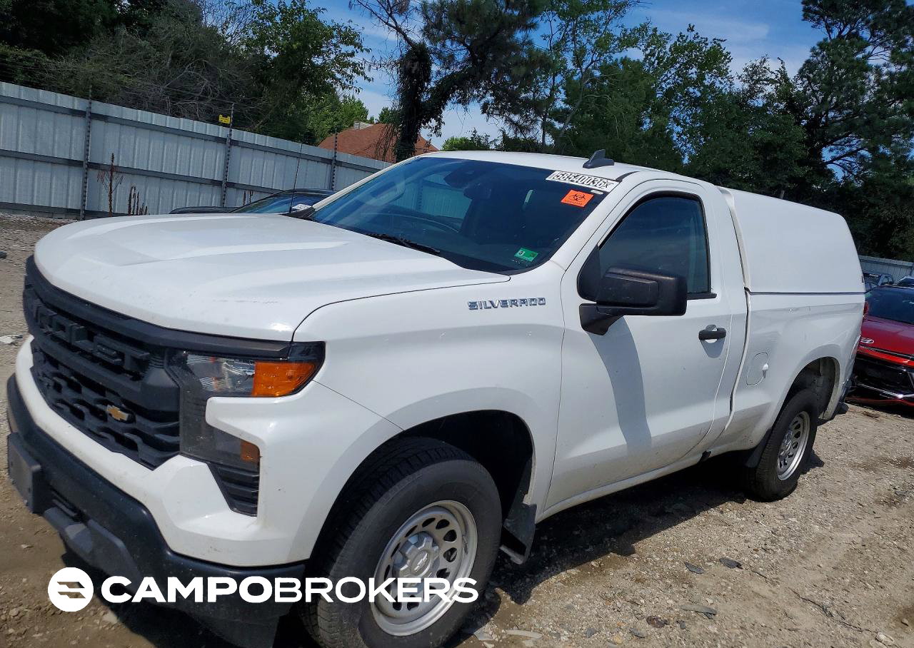 2023 Chevrolet Silverado C1500, Minor Dents/Scratches damage, Copart lot 58540036