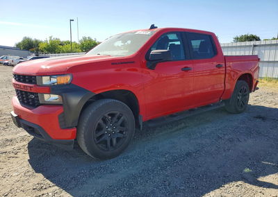 2021 Chevrolet Silverado C1500 Custom, uszkodzenie: Bok, Copart lot 53075246